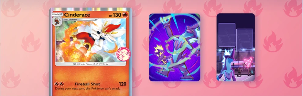 Cinderace and Alolan Vulpix Wonder Pick Event